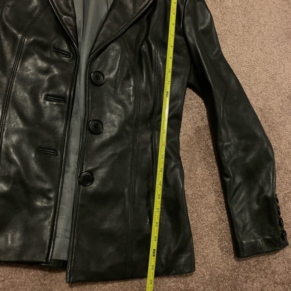 Women’s Calvin Klein leather jacket - Picture 7 of 11